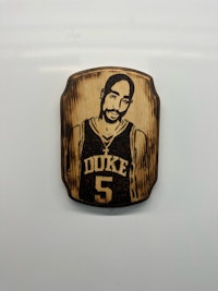 snoop dogg engraved wood keychain